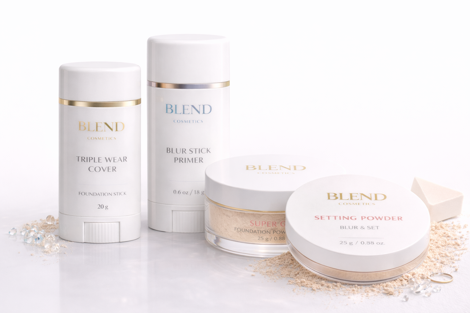 Blend Cosmetics Ultimate Coverage Combo